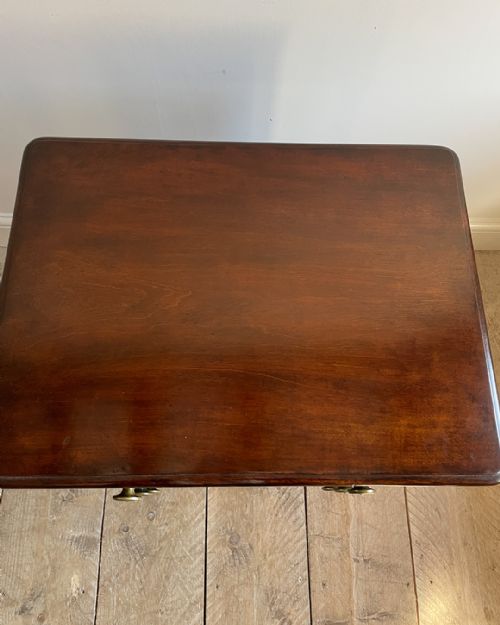 REGENCY MAHOGANY WORK TABLE - ADDITIONAL PHOTO 4