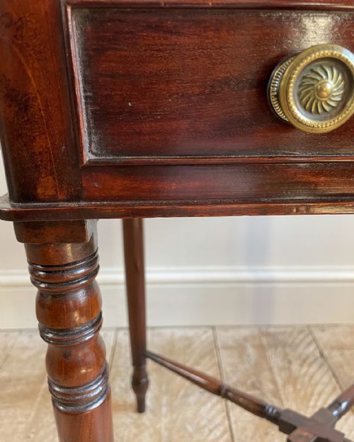 REGENCY MAHOGANY WORK TABLE - ADDITIONAL PHOTO 8
