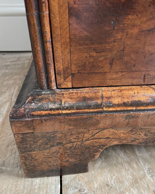 CHARMING COUNTRY WALNUT SIX DRAWER TALL CHEST OR TALLBOY - ADDITIONAL PHOTO 8