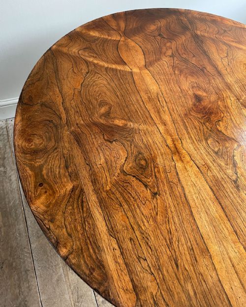 BEAUTIFUL WILLIAM IV ROSEWOOD CENTRE TABLE - ADDITIONAL PHOTO 6