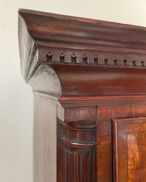 MAGNIFICENT EARLY GEORGIAN WALNUT CHEST ON CHEST - ADDITIONAL PHOTO 7