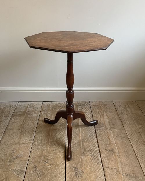 georgian mahogany tripod table - CATEGORY: ANTIQUE TABLES - DATED GEORGIAN