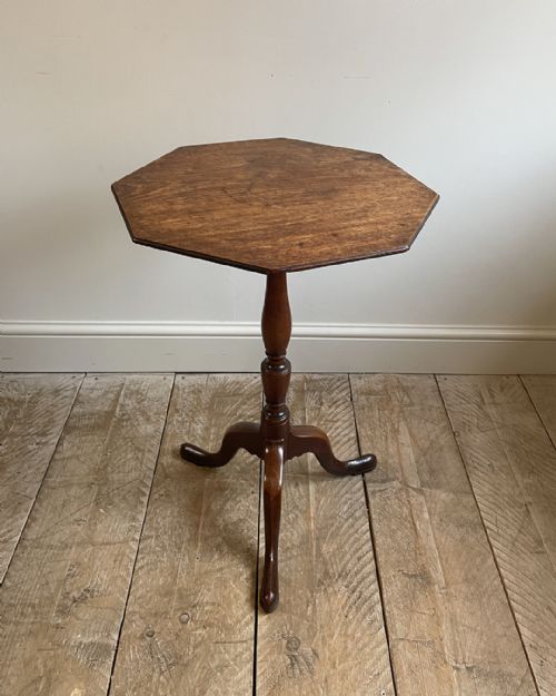 GEORGIAN MAHOGANY TRIPOD TABLE - ADDITIONAL PHOTO 2