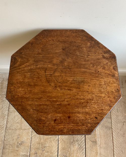 GEORGIAN MAHOGANY TRIPOD TABLE - ADDITIONAL PHOTO 3