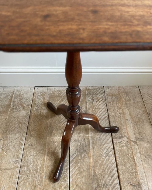 GEORGIAN MAHOGANY TRIPOD TABLE - ADDITIONAL PHOTO 4