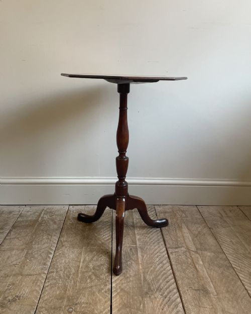 GEORGIAN MAHOGANY TRIPOD TABLE - ADDITIONAL PHOTO 6