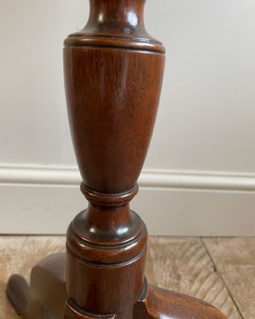 GEORGIAN MAHOGANY TRIPOD TABLE - ADDITIONAL PHOTO 9