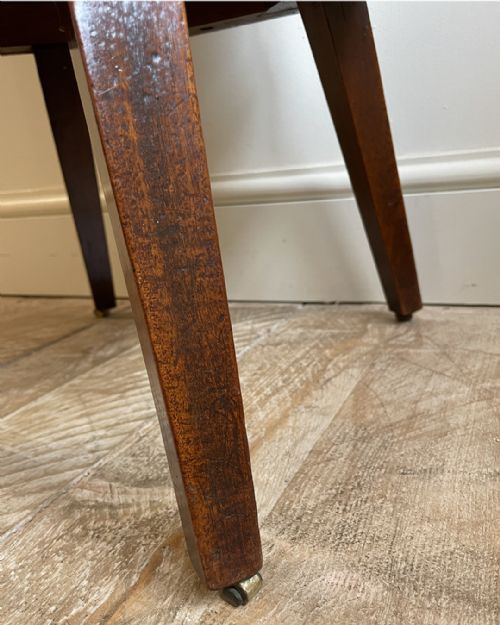 GEORGIAN MAHOGANY OCTAGONAL WINE COOLER - ADDITIONAL PHOTO 9