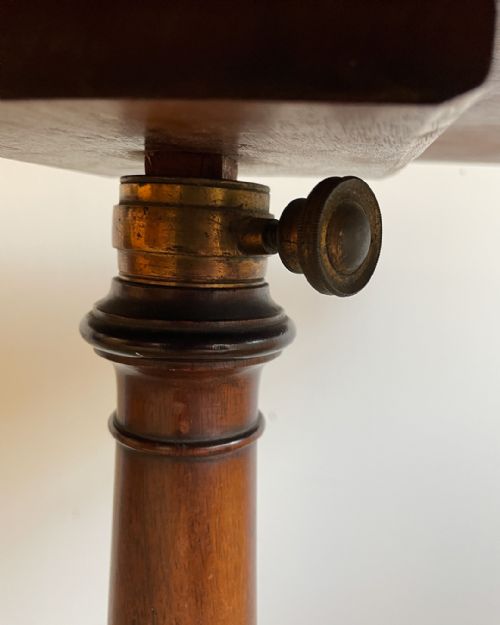 ELEGANT GEORGIAN MAHOGANY READING TABLE - ADDITIONAL PHOTO 9