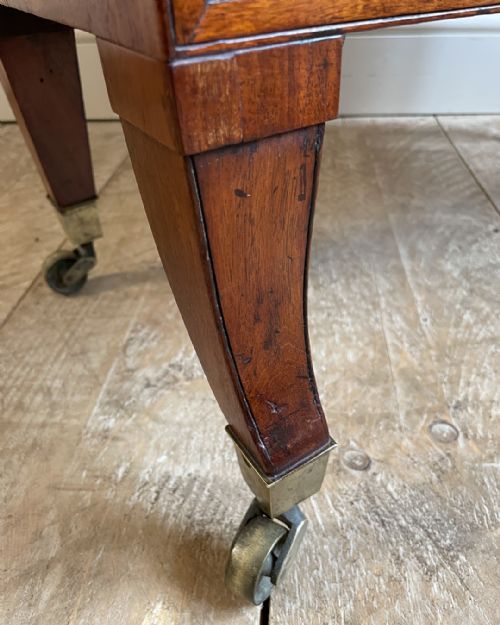 FINE QUALITY REGENCY MAHOGANY WATERFALL BOOKCASE - ADDITIONAL PHOTO 4