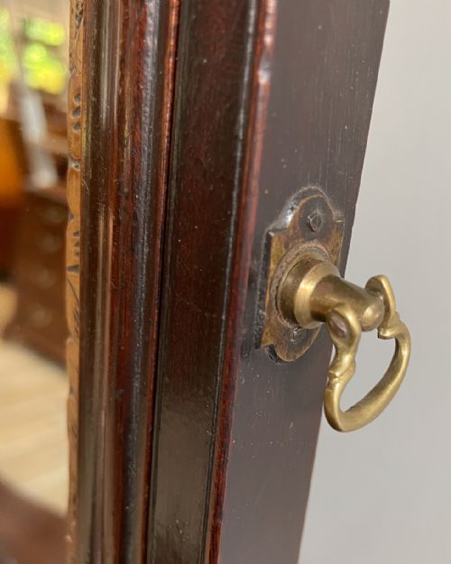EARLY GEORGIAN MAHOGANY TOILET MIRROR - ADDITIONAL PHOTO 9