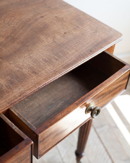 FINE QUALITY GEORGIAN SIDE TABLE IN THE MANNER OF GILLOWS - ADDITIONAL PHOTO 6