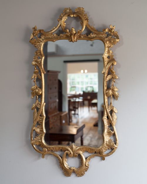 BEAUTIFUL GEORGE III GILT ROCOCO MIRROR - ADDITIONAL PHOTO 1