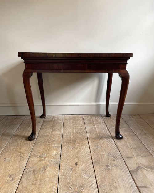 EXCEPTIONAL EARLY GEORGIAN SILVER TABLE IN CUBAN MAHOGANY - ADDITIONAL PHOTO 3