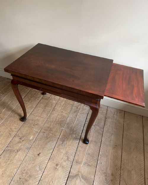 EXCEPTIONAL EARLY GEORGIAN SILVER TABLE IN CUBAN MAHOGANY - ADDITIONAL PHOTO 7