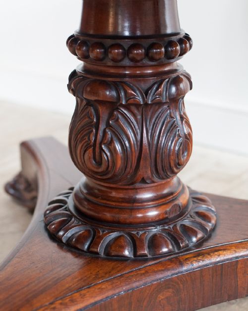 WILLIAM IV ROSEWOOD CENTRE TABLE - ADDITIONAL PHOTO 2