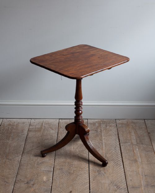REGENCY MAHOGANY TRIPOD TABLE - ADDITIONAL PHOTO 2