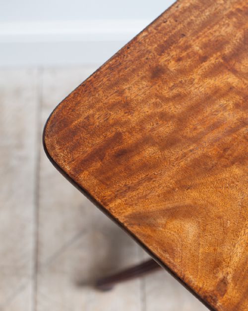 REGENCY MAHOGANY TRIPOD TABLE - ADDITIONAL PHOTO 5