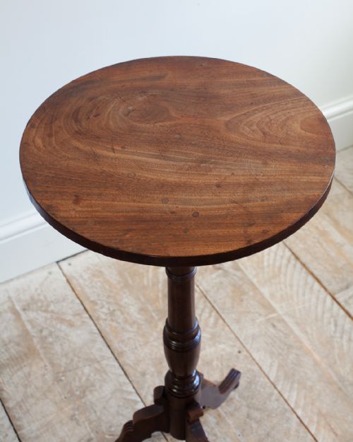 FINE QUALITY 19TH CENTURY CANDLE STAND - ADDITIONAL PHOTO 1