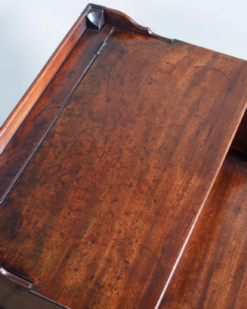 FINE QUALITY GEORGIAN MAHOGANY LANCASHIRE COMMODE - ADDITIONAL PHOTO 4