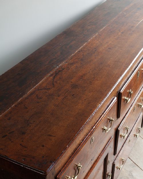 LOVELY EARLY GEORGIAN OAK DRESSER BASE - ADDITIONAL PHOTO 2