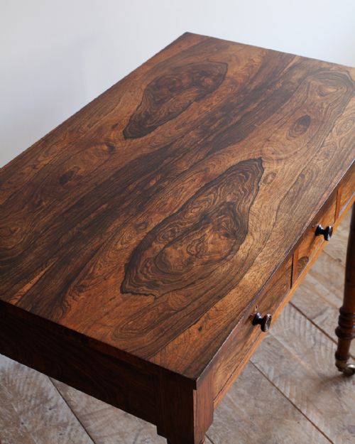 WILLIAM IV ROSEWOOD WRITING TABLE - ADDITIONAL PHOTO 2