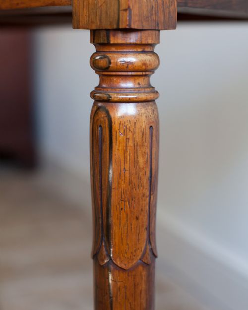 WILLIAM IV ROSEWOOD WRITING TABLE - ADDITIONAL PHOTO 3