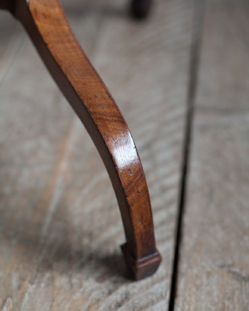 REGENCY MAHOGANY TRIPOD TABLE - ADDITIONAL PHOTO 5