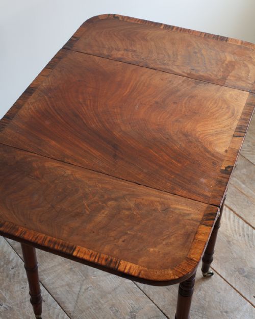 LATE REGENCY MAHOGANY WORK TABLE - ADDITIONAL PHOTO 4