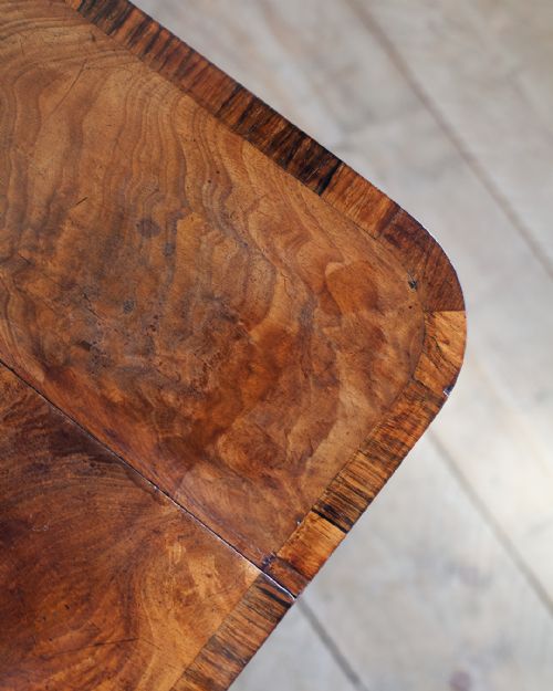 LATE REGENCY MAHOGANY WORK TABLE - ADDITIONAL PHOTO 7