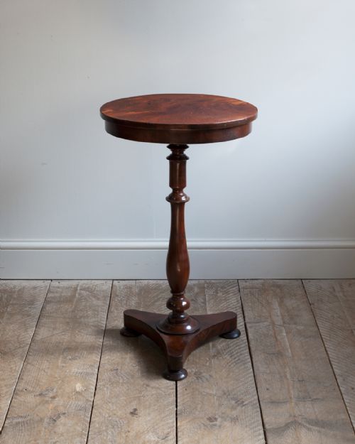 william iv pedestal lamp table - CATEGORY: ANTIQUE TABLES - DATED 19TH CENTURY