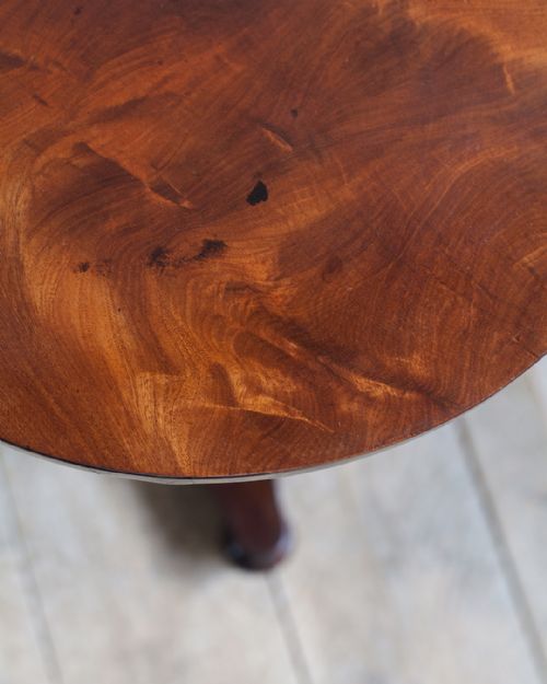 WILLIAM IV PEDESTAL LAMP TABLE - ADDITIONAL PHOTO 1