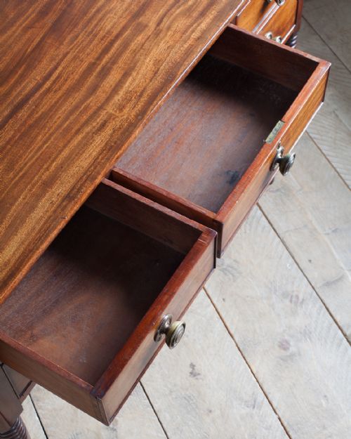REGENCY MAHOGANY DRESSING TABLE - ADDITIONAL PHOTO 4