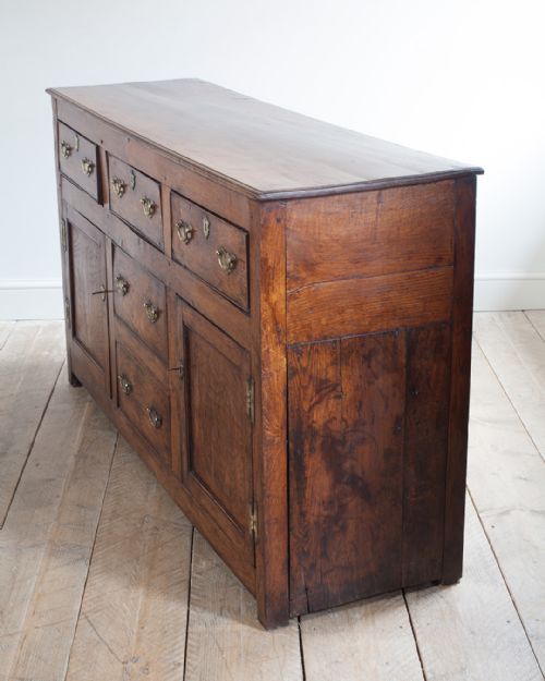 GEORGIAN OAK DRESSER BASE - ADDITIONAL PHOTO 7