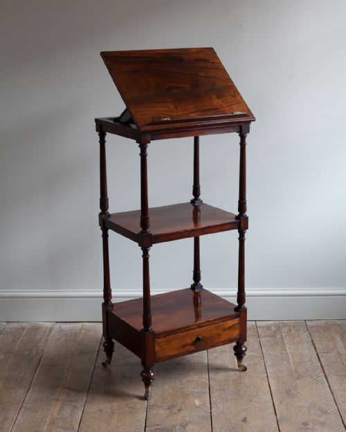 REGENCY ROSEWOOD WHATNOT - ADDITIONAL PHOTO 1
