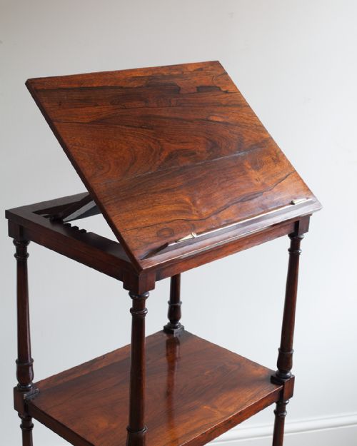 REGENCY ROSEWOOD WHATNOT - ADDITIONAL PHOTO 3