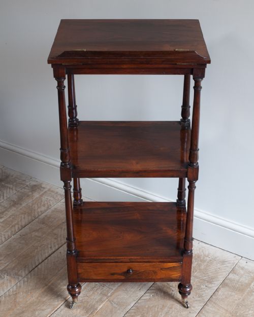 REGENCY ROSEWOOD WHATNOT - ADDITIONAL PHOTO 4