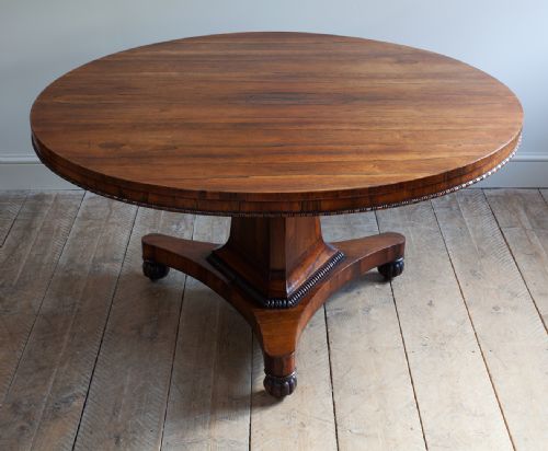 REGENCY ROSEWOOD CENTRE TABLE - ADDITIONAL PHOTO 1