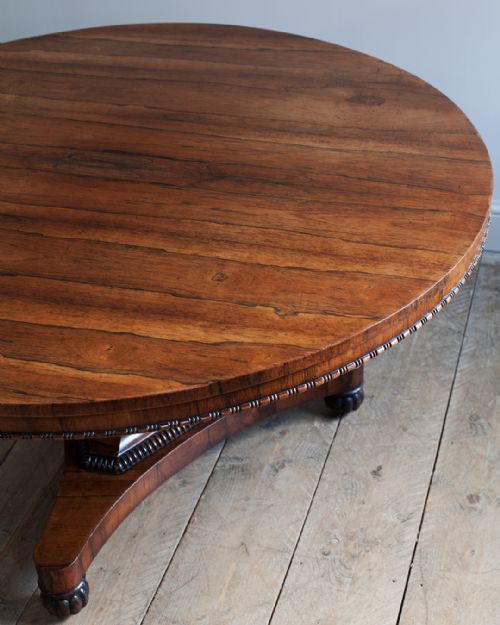 REGENCY ROSEWOOD CENTRE TABLE - ADDITIONAL PHOTO 2