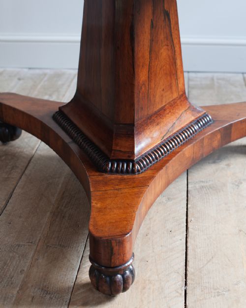 REGENCY ROSEWOOD CENTRE TABLE - ADDITIONAL PHOTO 4