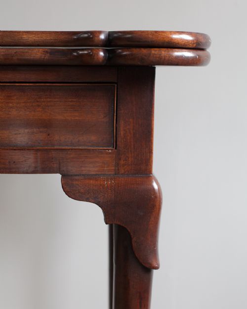 GEORGE II CUBAN MAHOGANY TEA TABLE - ADDITIONAL PHOTO 6