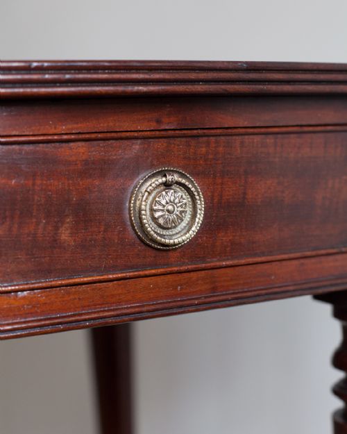 REGENCY MAHOGANY CHAMBER WRITING TABLE - ADDITIONAL PHOTO 6