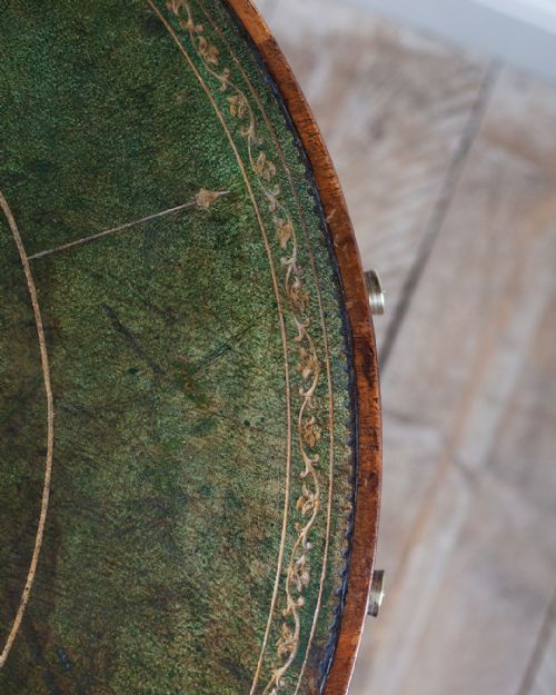 19TH CENTURY MAHOGANY DRUM TABLE - ADDITIONAL PHOTO 4