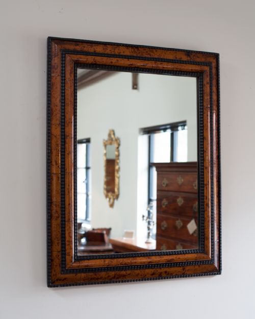 19TH CENTURY TORTOISESHELL MIRROR - ADDITIONAL PHOTO 1