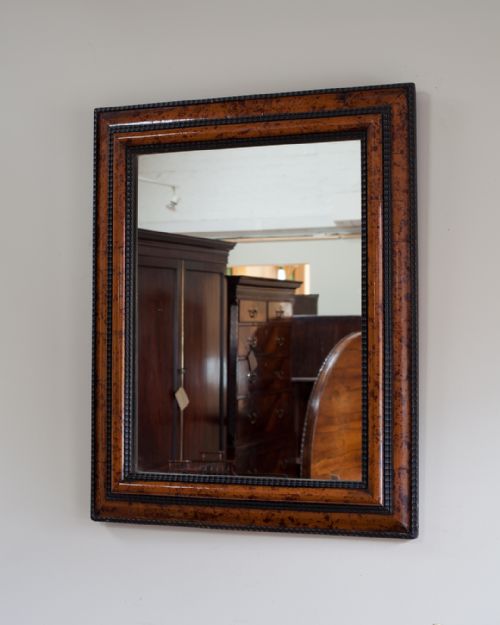 19TH CENTURY TORTOISESHELL MIRROR - ADDITIONAL PHOTO 2