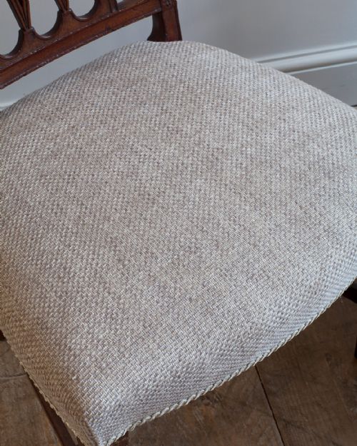 FINE QUALITY HEPPLEWHITE PERIOD MAHOGANY SIDE CHAIR - ADDITIONAL PHOTO 5