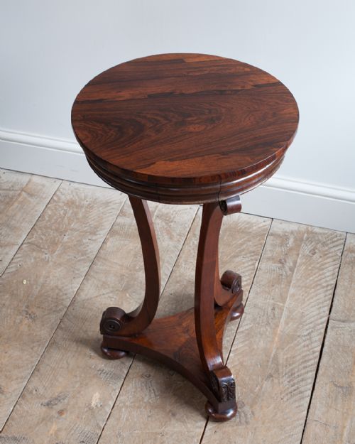 WILLIAM IV ROSEWOOD STAND - ADDITIONAL PHOTO 1