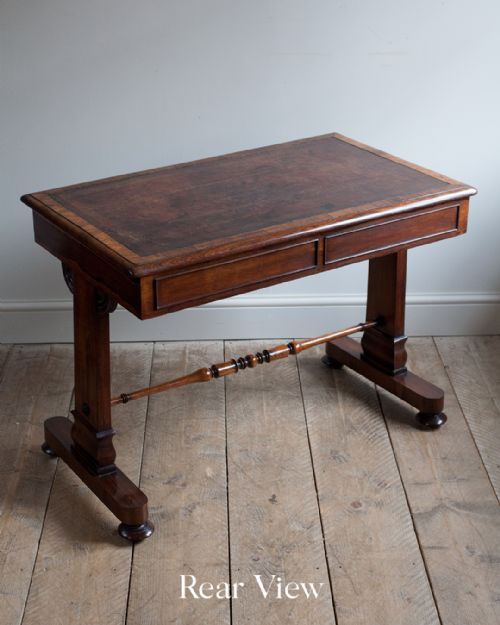 LATE REGENCY ROSEWOOD WRITING TABLE - ADDITIONAL PHOTO 3