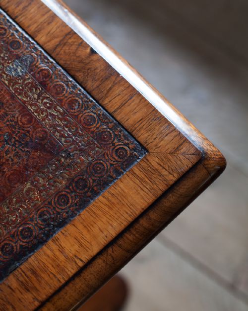 LATE REGENCY ROSEWOOD WRITING TABLE - ADDITIONAL PHOTO 6
