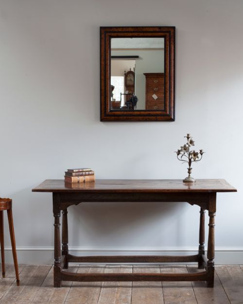 SMALL 17TH CENTURY OAK REFECTORY TABLE - ADDITIONAL PHOTO 6